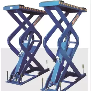 3 Ton belly lift scissor lift, Concealed installation, Internal motor type